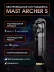 Беспроводная тату-машинка DragonHawk Mast Archer-S, серебристо-чёрная