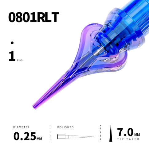 Картриджи DragonHawk Mast Ocean Heart 1RL 0.25 мм LT — 20 шт.