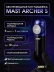 Беспроводная тату-машинка DragonHawk Mast Archer-S, фиолетово-чёрная