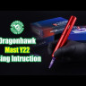 Беспроводная тату-машинка DragonHawk Mast Tour Y22, розовая
