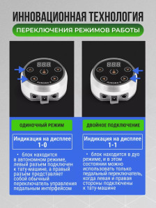 Блок питания DragonHawk AURORA V2, 1,5–17 В, два режима