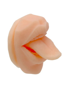 Силиконовый муляж языка для пирсинга, 7 × 9 × 6 см