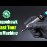 Набор для татуировки DragonHawk Mast Tour Mini с блоком питания, синяя