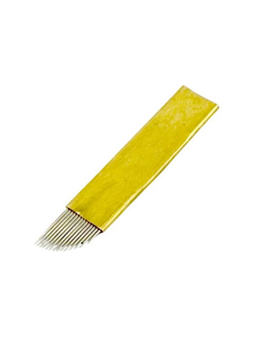 Иглы PCD 14F 0,30 мм для микроблейдинга, 10 шт