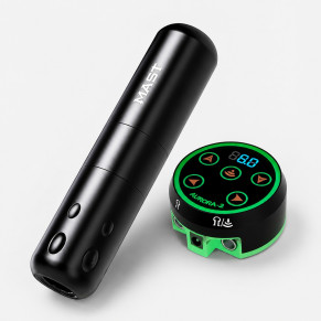Набор для татуировки DragonHawk Mast Universal Pen WQ821 с блоком Aurora, ход 3,5 мм
