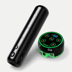 Набор для татуировки DragonHawk Mast Universal Pen WQ821 с блоком Aurora, ход 3,5 мм