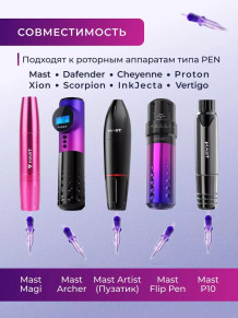 Картриджи DragonHawk Mast Pro 1RL 0,18 мм LT 5 мм — 20 шт.