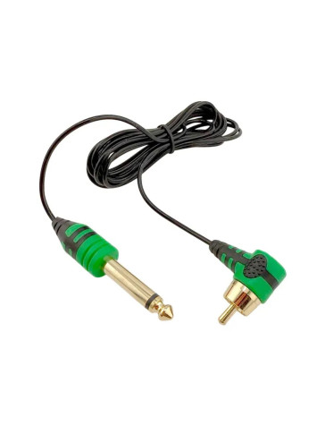 Кабель RCA/Jack, 2 м, зеленый