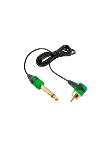 Кабель RCA/Jack, 2 м, зеленый