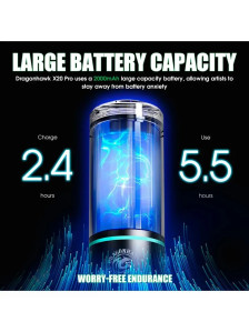 Тату-машинка DragonHawk X20 Pro, ход 3,5 мм