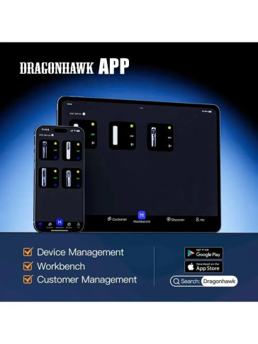 Тату-машинка DragonHawk Mast Archer Ultra, ход 4,5 мм