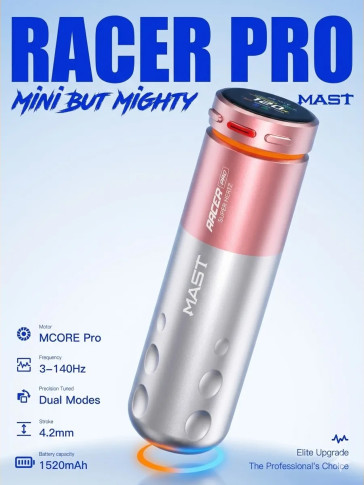 Тату-машинка DragonHawk Mast Racer Pro, ход 4,2 мм