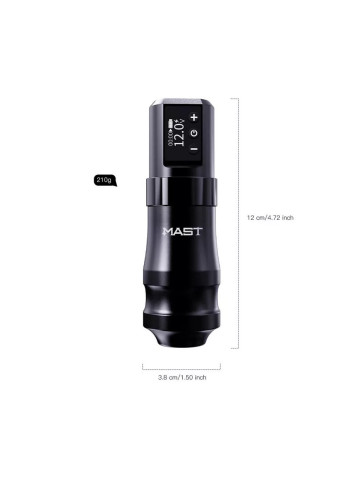 Тату-машинка DragonHawk Mast Mini Pro, ход 3,6 мм
