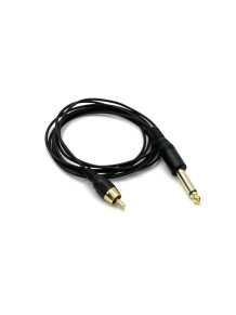 Клип-корд RCA/Jack, силиконовый, 2 м