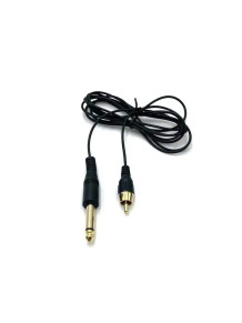 Клип-корд RCA/Jack, силиконовый, 2 м