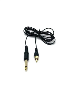 Клип-корд RCA/Jack, силиконовый, 2 м