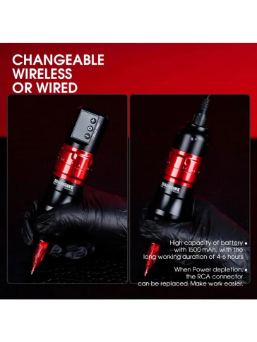 Тату-машинка DragonHawk Mast Fold Pro с регулируемым ходом 2,4–4,2 мм