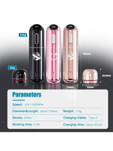 Тату-машинка DragonHawk Mast SEA, ход 4,2 мм, RCA
