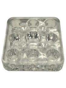 Подставка Mini для пигментов, 9 отверстий, 5×5 см