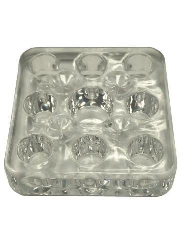 Подставка Mini для пигментов, 9 отверстий, 5×5 см